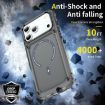 iPhone 17 Pro Transparent Black MagSafe TPU + PC Case - 6