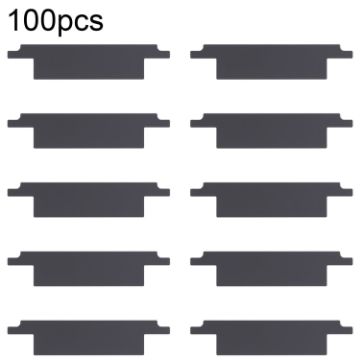 iPhone XR Battery Adhesive Strip Sticker - 100 Set, Black - 1