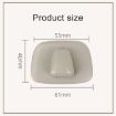 Beige Left-Drive Car Coat Hook Hanger for Volvo XC60/XC90/S90/V90/XC40 - 4