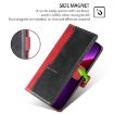 Realme P3 Ultra 5G Leather Phone Case - Red & Black Contrast Buckle - 6