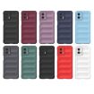 Moto G73 5G Wine Red TPU + Flannel Phone Case - Magic Shield - 2