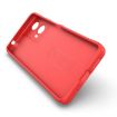 Motorola Moto G24 4G Global Wine Red TPU + Flannel Phone Case - 4
