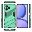 Realme C53 4G Punk Armor Phone Case with Holder - Green PC + TPU - 3