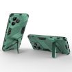 Realme C53 4G Punk Armor Phone Case with Holder - Green PC + TPU - 4
