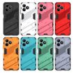 Realme C53 4G Punk Armor Phone Case with Holder - Light Red - 6