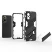 Realme C67 4G Global Punk Armor Phone Case with Holder - Orange - 5