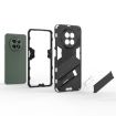 Realme 12 5G Global Punk Armor Phone Case with Holder - Green - 6
