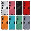 Realme C65 4G Global Punk Armor Phone Case with Holder - Green - 7