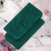 Tecno Spark 30 Pro Green Butterfly Rose Embossed Leather Phone Case - 2