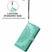Ulefone Note 16 Pro Green Mandala Flower Embossed Leather Case - 6