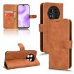 Ulefone Note 15 Brown Magnetic Flip Leather Phone Case Skin Feel - 1