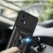 Motorola Moto G04/G24 Gold TPU+PC Phone Case with Sliding Camera Cover - 6