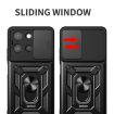 Moto G 2025 Blue TPU+PC Case with Sliding Camera Cover - 4