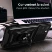 Moto G 2025 Phone Case Silver - Sliding Camera Cover TPU+PC Design - 7