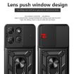Motorola Moto G Power 2025 Case Black - Sliding Camera Cover TPU+PC - 4