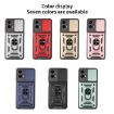 Motorola Moto G 5G 2024 Case with Sliding Camera Cover - Black TPU+PC - 2
