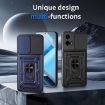Motorola Moto G 5G 2024 Case with Sliding Camera Cover - Black TPU+PC - 6