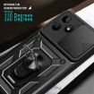 Realme C53/Narzo N53 4G Red TPU Hybrid PC Case with Camera Cover - 5