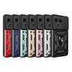 Realme Narzo 60x 5G Silver TPU Hybrid PC Case with Sliding Camera Cover - 2