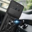Realme 11 Pro 5G/11 Pro+ Black TPU Hybrid PC Case with Camera Cover - 5