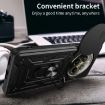 Realme 12 Pro/12 Pro+ 5G Black TPU Hybrid PC Case with Camera Cover - 7