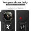 Realme 12 Pro/12 Pro+ 5G Gold TPU Hybrid PC Case with Camera Cover - 4