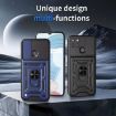 Realme C21Y/C25Y Rose Gold Sliding Camera Cover TPU Hybrid PC Case - 3