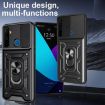 Realme 5 Mint Green TPU Hybrid PC Case with Sliding Camera Cover - 2