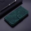 Tecno Camon 40 Green Tiger Embossing Flip Leather Phone Case - 2