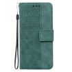 Tecno Camon 40 Pro 4G Green Geometric Embossed Leather Phone Case - 3