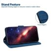 Tecno Spark 30 4G Blue Geometric Embossed Leather Phone Case - 6