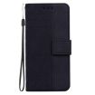 Tecno Spark 30 4G Black Geometric Embossed Leather Phone Case - 3