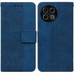 Tecno Spark 30 Pro Blue Geometric Embossed Leather Phone Case - 1