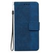 Tecno Spark 30 Pro Blue Geometric Embossed Leather Phone Case - 3