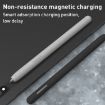 Samsung Galaxy Tab S7 LOVE MEI Grey Leather Silicone Pen Case - 6