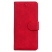 Infinix Hot 50 Pro 4G Red Leather Flip Case - Skin Feel Pure Color - 2