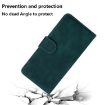 Infinix Hot 50 Pro+ 4G Green Leather Flip Case - Skin Feel Pure Color - 7