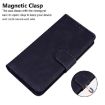 Tecno Camon 40 Pro 4G Black Leather Flip Phone Case - Skin Feel - 6