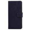 Tecno Spark 30 4G Black Leather Flip Phone Case - Skin Feel Pure Color - 2