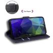 Tecno Spark 30 Pro Black Leather Flip Case - Skin Feel Pure Color - 5