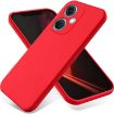 OnePlus Nord CE 3 Red Liquid Silicone Shockproof Phone Case - 1