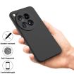 OnePlus 12 Black Liquid Silicone Shockproof Phone Case - 4