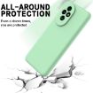 For Honor 200 Pro Green Liquid Silicone Dropproof Phone Case - 5