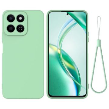 For Honor X6b 5G/Play 60 Plus Green Silicone Dropproof Phone Case - 1