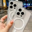 iPhone 13 MagSafe Compatible Transparent Acrylic TPU Case - 4