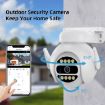 A8-C2 2MP Smart WiFi IP Camera, Night Vision, Two-Way Audio, US Plug - 2