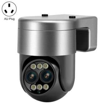 ESCAM G03 2x4MP Dual Lens 8X Zoom WiFi Camera with Two-way Voice (AU Plug) - 1