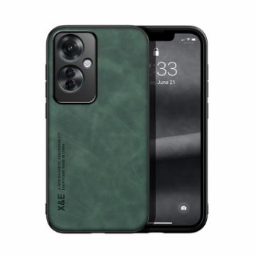 OPPO Reno11 F 5G Green Magnetic Leather Back Case - Global Skin Feel - 1
