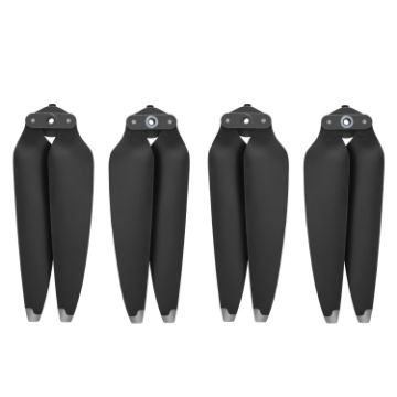 DJI Air 3 8747F Low Noise Quick-release Propellers, 2 Pairs Silver Tip - 1