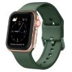 Apple Watch SE 2022 44mm Clover Silicone Band Pin Buckle - 1